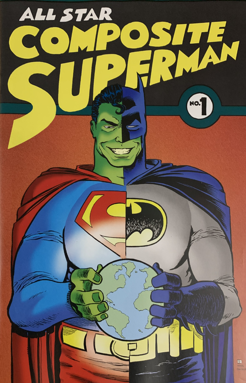 Dave Howlett's cover for All-Star Composite Superman