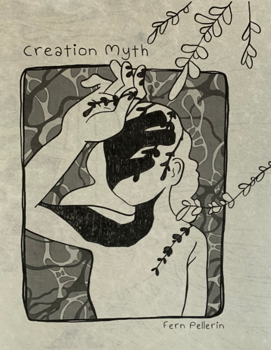 Fern Pellerin's cover for Creation Myth